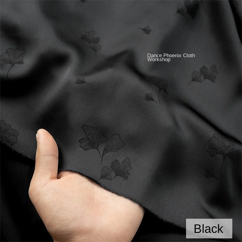 Imitation Acetic Acid Fabric Fashion Dress Smooth Soft Anti Wrinkle Clothing Cloth for Apparel Sewing By Meter Diy Material