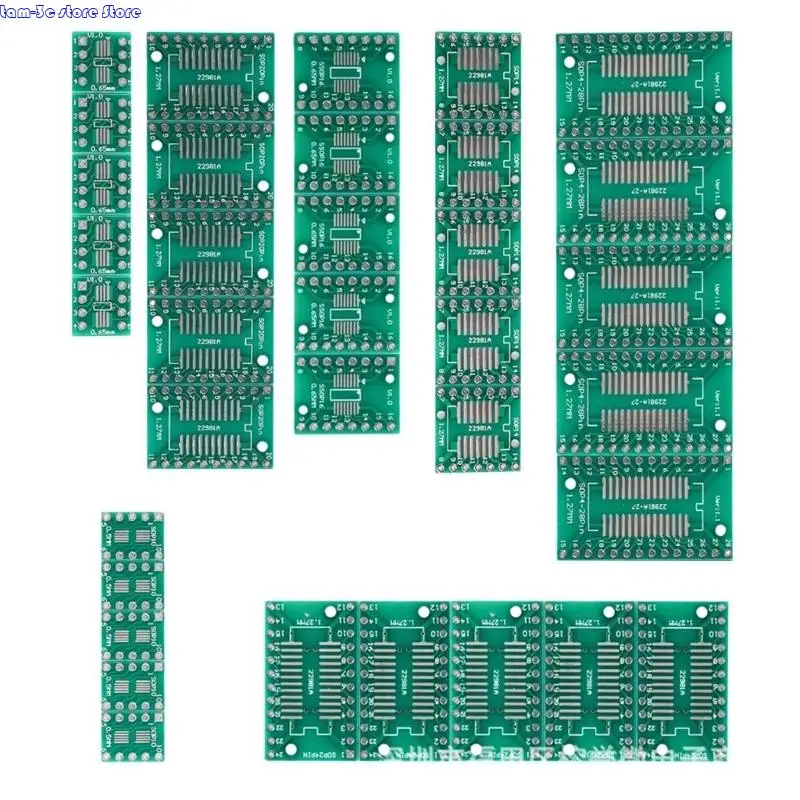 D0UA Universal Adapters Pacbs для Dip SOP SSOP SMDS для опускания с высокой проводимостью и многоразовым дизайном