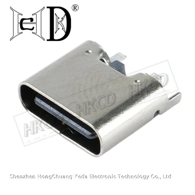 5pcs USB Connector Type C Female Charging Port Jack 2/4/6/16 Pin Type-C Socket PCB Soldering SMD SMT DIY Repair Type C Adapter