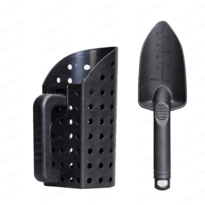 Heavy Duty Stainless Steel Sand  for Beach Metal Detecting, Quick Sifting Digging Tool Compatible with Metal Detector