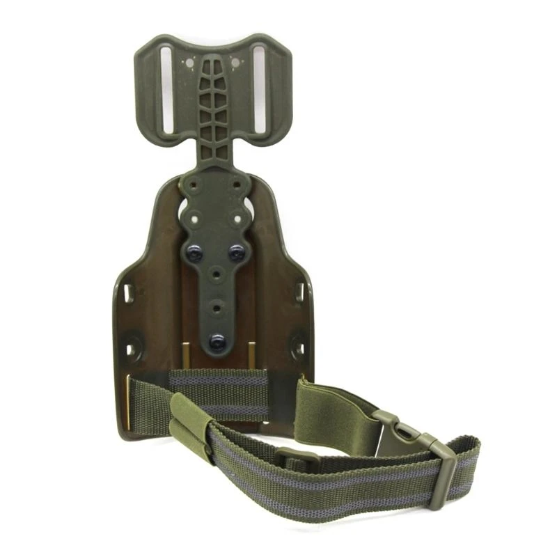 R1WD 전술 다리 건 홀스터 플랫폼 에어로프트 드롭 허벅지 케이스 패들 어댑터 사냥 드롭 레그 패널