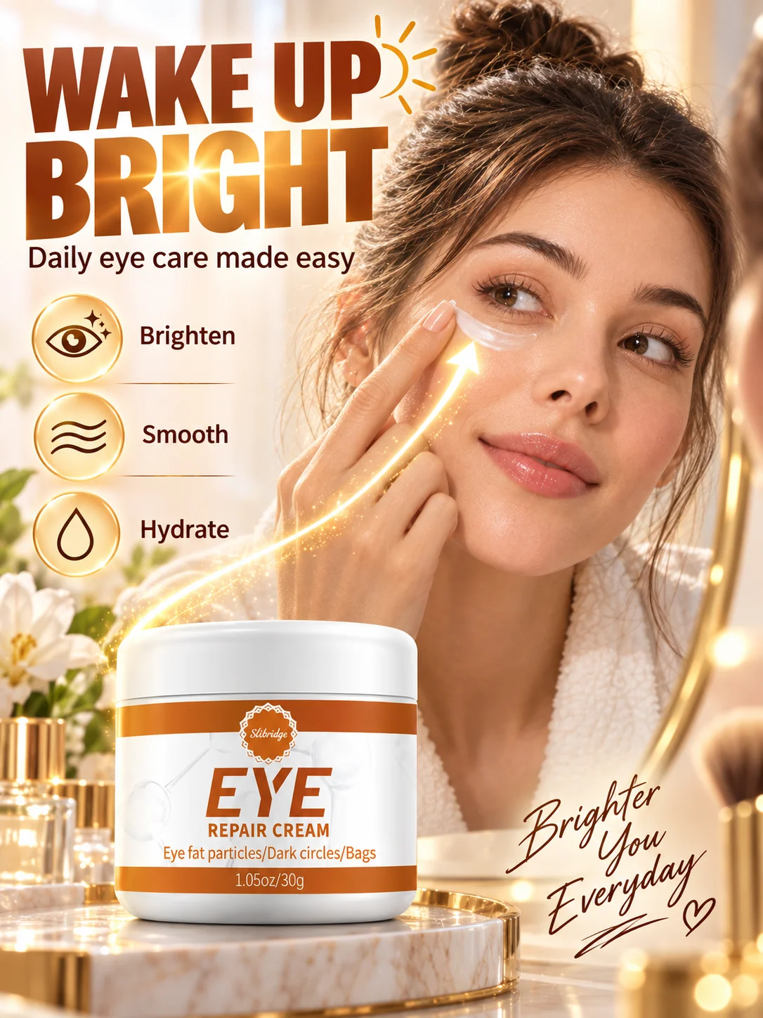 Eye Serum Set Promotes Firming Reduces Eye Bags Lightens Dark Circles Smoothes Fine Lines Care for Men Women