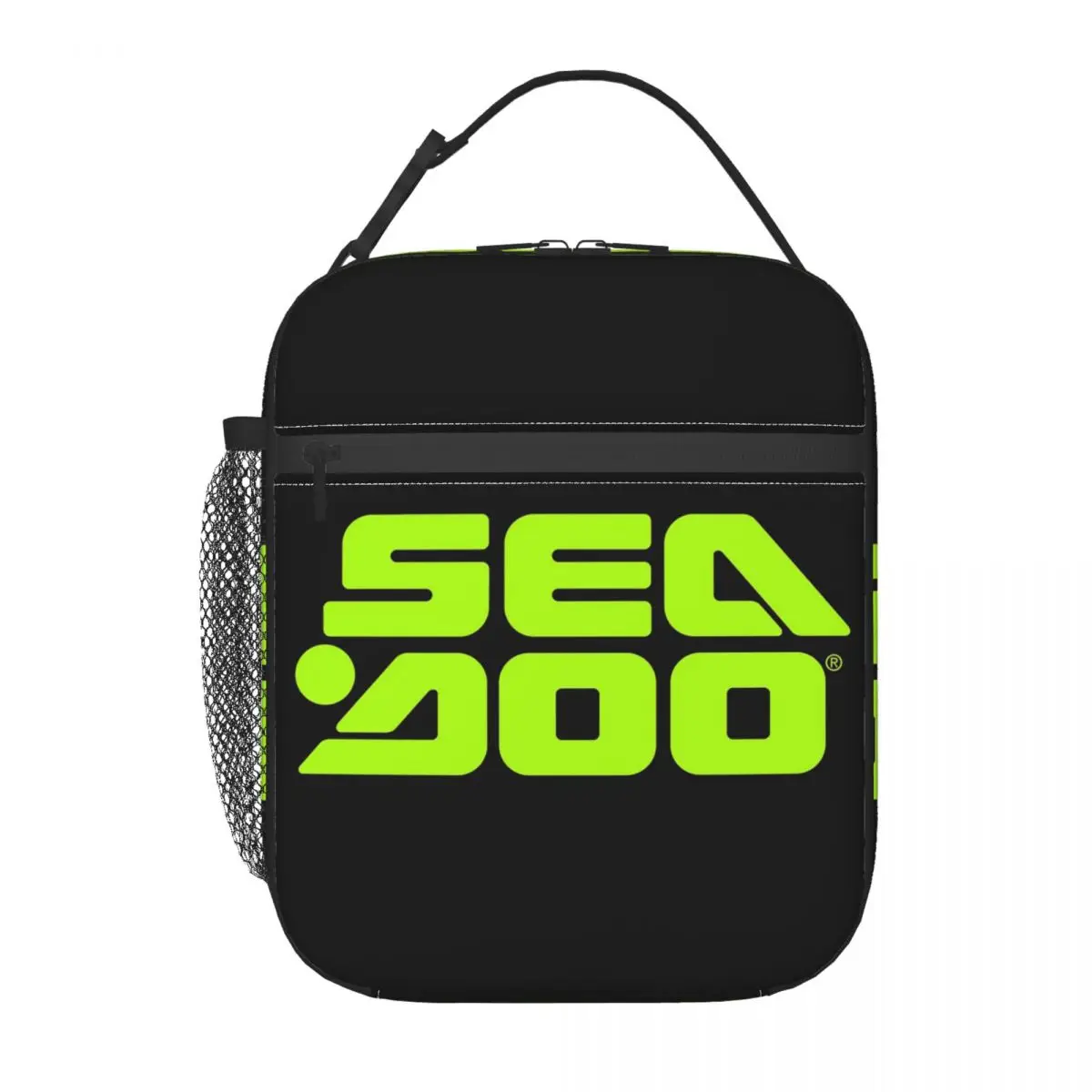 Sea Doo Team Rxt Brt Marine Isolierte Lunchtasche für Damen und Kinder, tragbare Lebensmittelboxen, Thermo-Lunchbox-Tragetasche