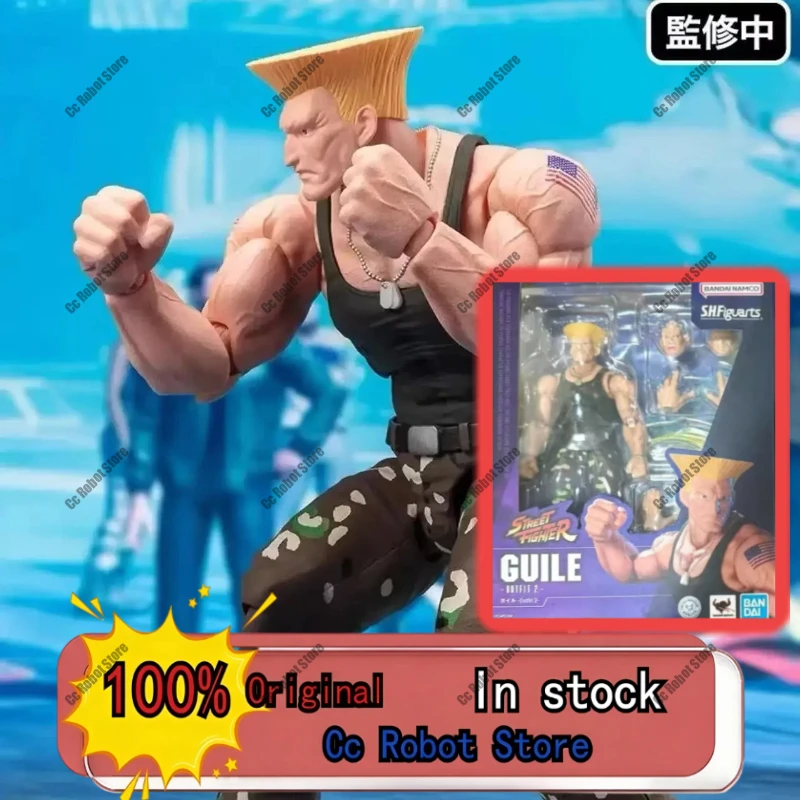 

[In Stock] SHF Street Fighter 6 Guile Action Figure - 6-inch Articulated Figure of The American Soldier with Flat-Top Hair