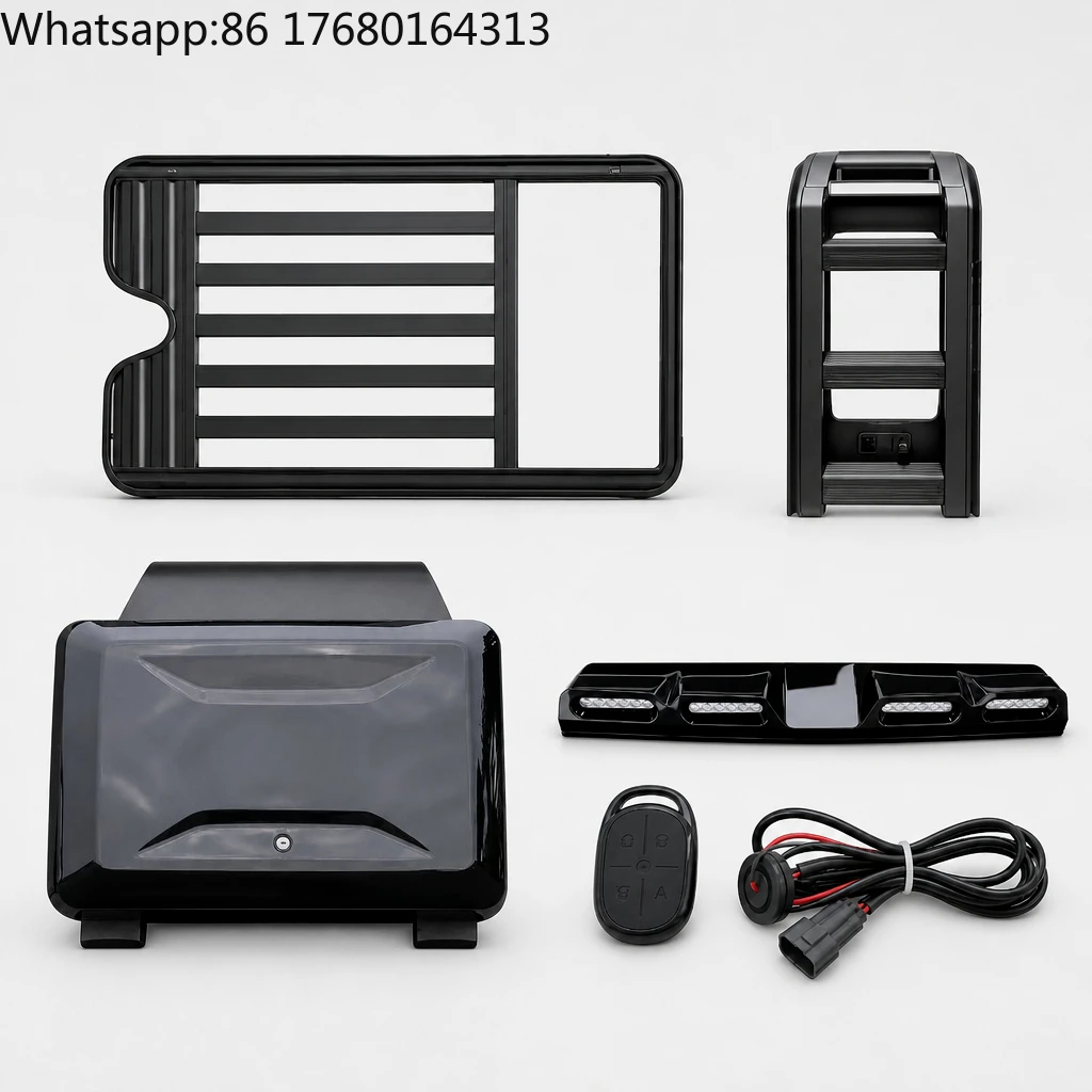 For Accessories Side Window Storage Tool Storage Box Side Ladder  Easy-to-Install Roof Rack for Icar 03 Jaecoo EJ6