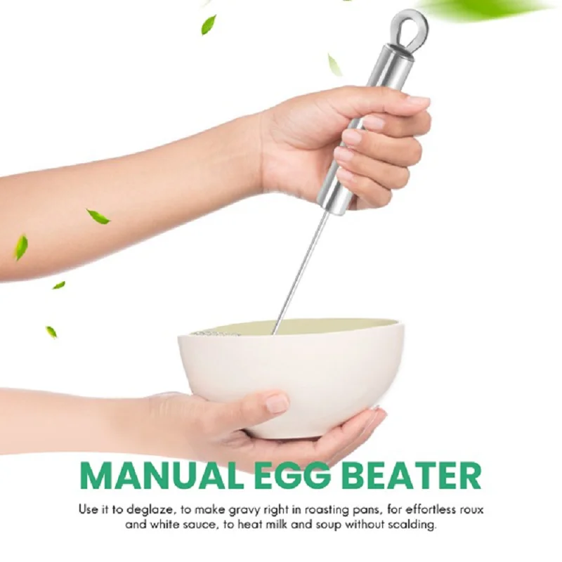 Sauce Master Whisk Stainless steel Manual egg beater