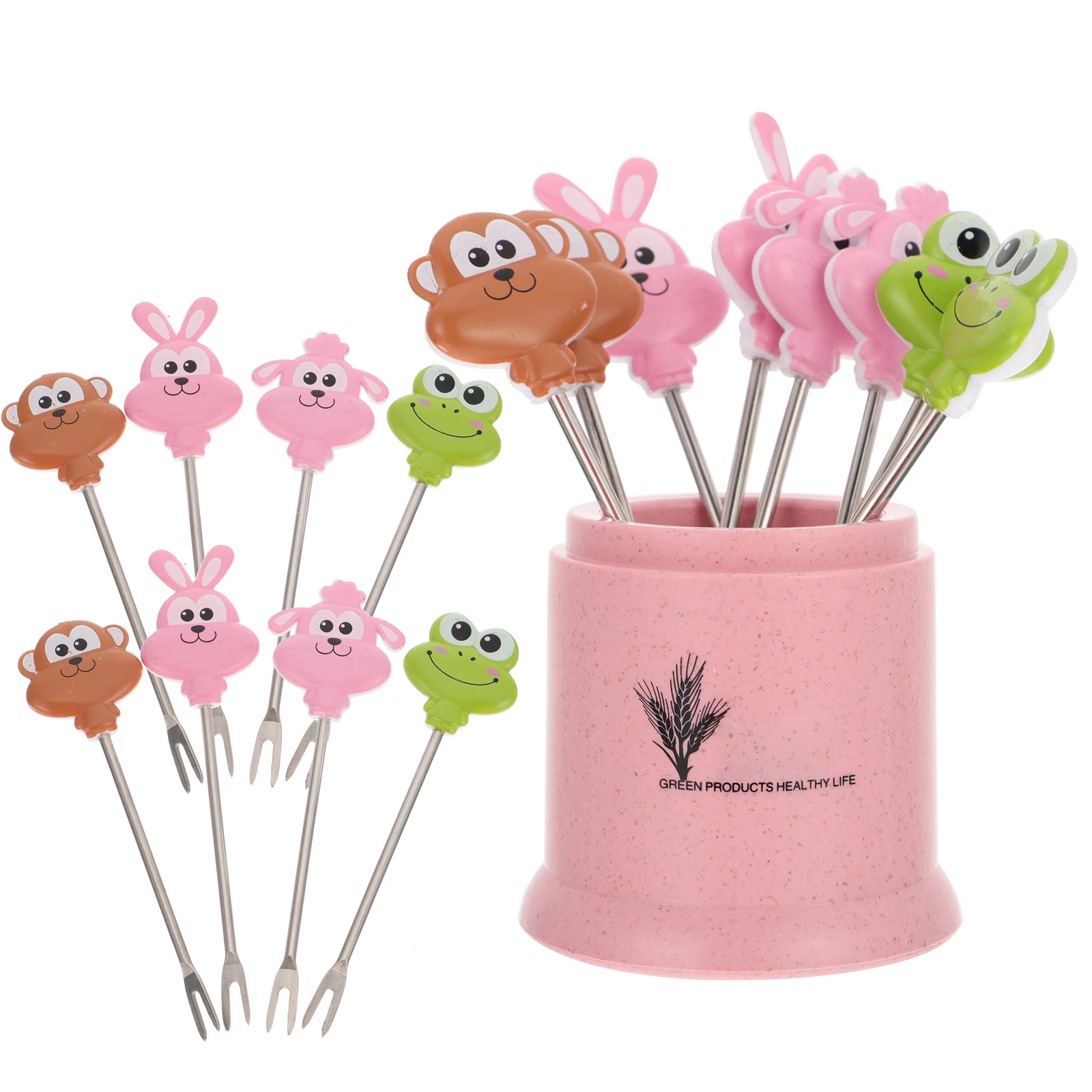 

16Pcs Lightweight Stainless Steel Cocktail Picks Mini Fruit Picks Decorative Picks for Special Events