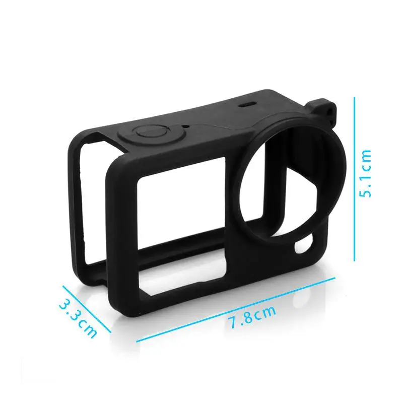 High-Quality Silicone Case for OSMO Action 6 Lens Cap Shockproof for Outdoor Adventures