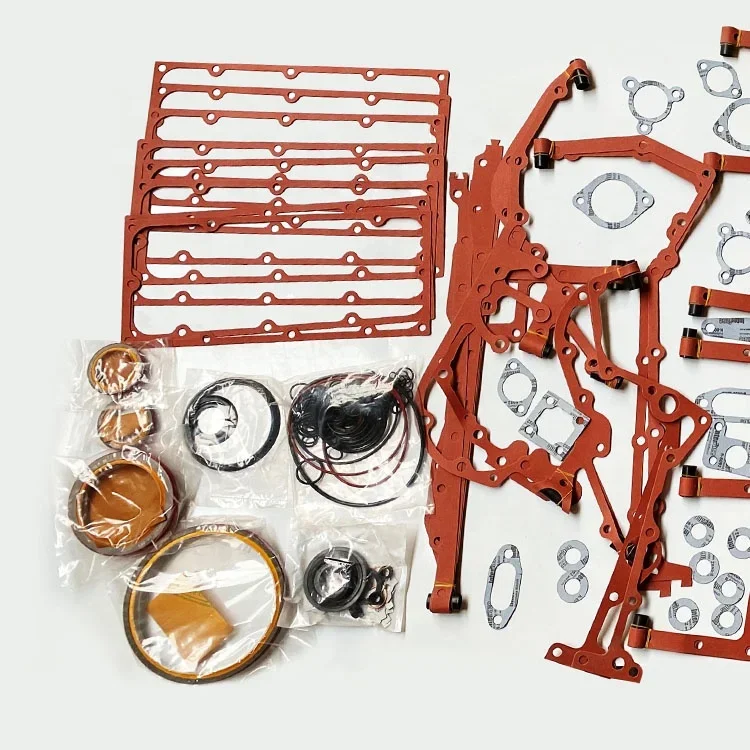 Excavator K38 Dies el Engine Lower Gasket Kit 3804301 Machinery Engine Parts Overhaul Bottom Gasket Set