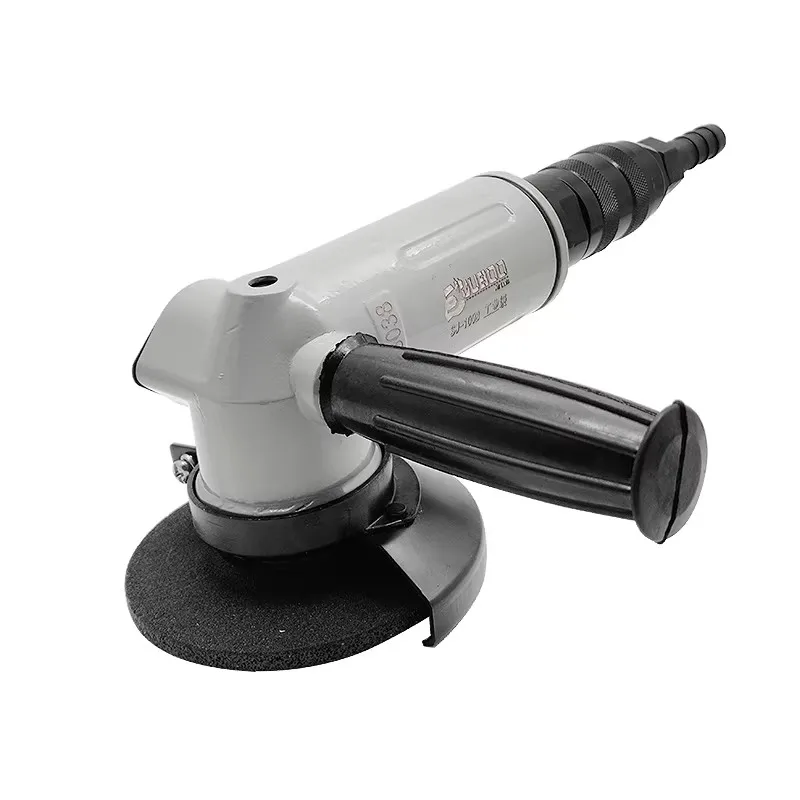4/ 5inch Industrial-Grade Shipyard Pneumatic Angle Grinder Sj-100B125B for Cutting, Grinding, and Polishing