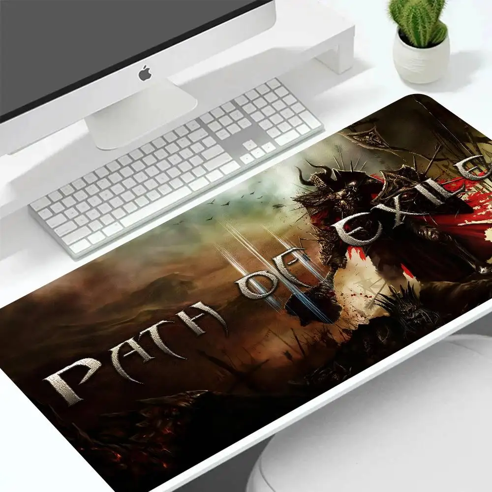 Game Path Of Exile Mousepad Large Keyboard Desk Mat Gaming Mouse Pad LockEdge Non-slip Mat