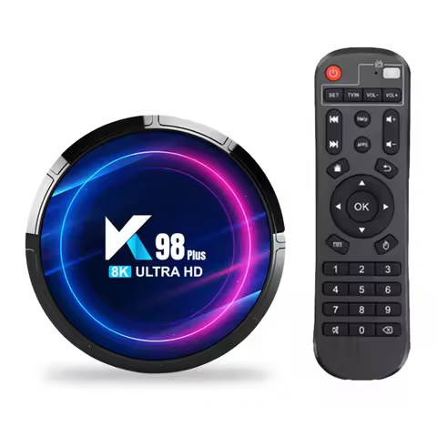 Android 13.0 Smart TV Box RK3528 Quad-core UHD 4K Media Player H.265 8K Decoding HDR10+ 2.4G/5G WiFi6 BT 4GB+32GB/64GB K98 PLUS