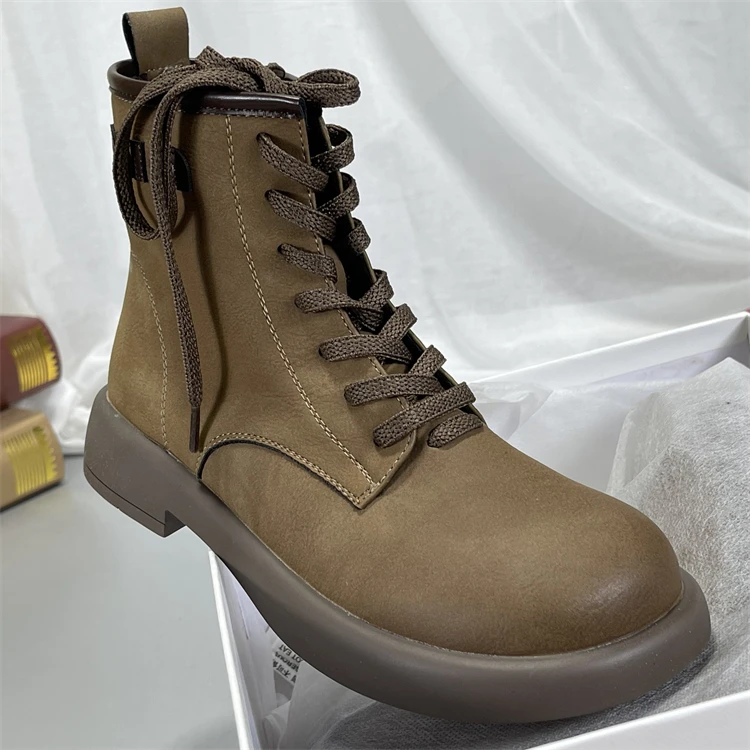 

Мягкие ботинки челси из воловьей кожи, женские ботинки с круглым носком в стиле ретро, повседневные ботинки ort, теплые осенне-зимние ботинки на хлопковой подкладке