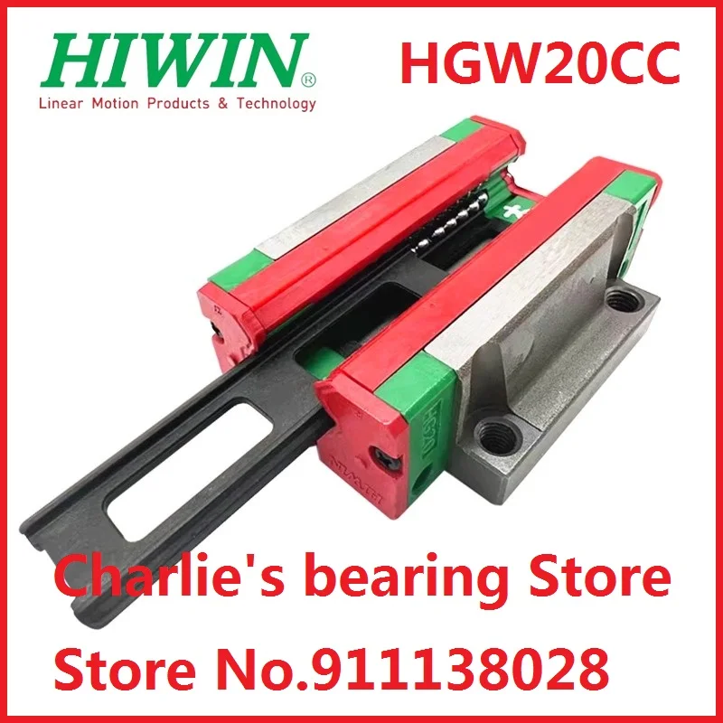 1pc 100% brand new original genuine Hiwin brand linear guide block HGW20CC