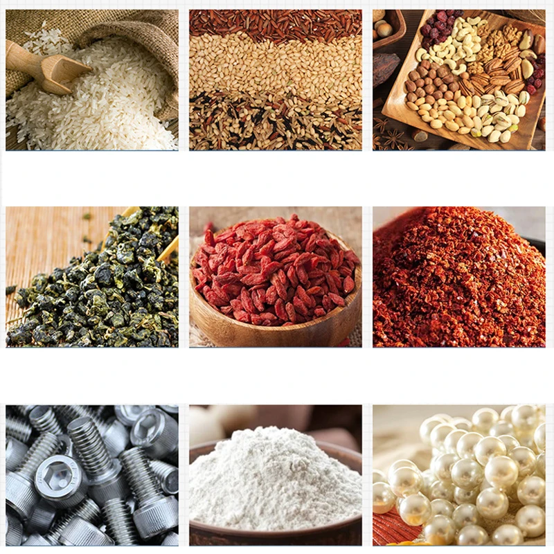 Mesin distribusi pengukur berat dari kapasitas besar biji-bijian bubuk bubuk kacang perlengkapan memperbaiki