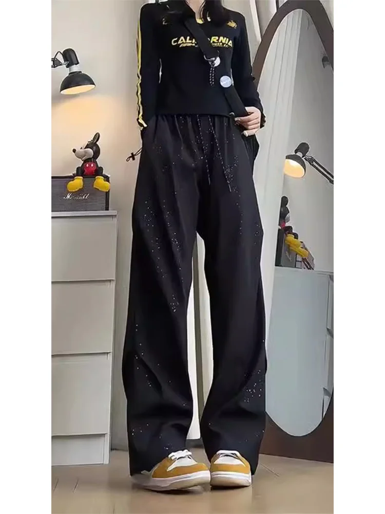 

Брюки Cleanfit Bla Celestial Casual для мужчин, весна-осень, в американском стиле, с дизайнерским складочным декором, брюки-кюлоты