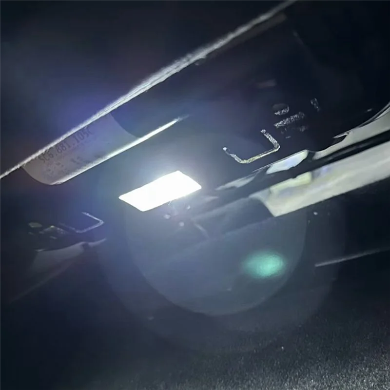 لشركة فولكس فاجن جيتا ID. 4 Tayron Talagon T-Cross Tiguan MK2 متوافق مع الخلفية LED Footwell كابل إضاءة الأسلاك تسخير قوس حامل مصباح #6