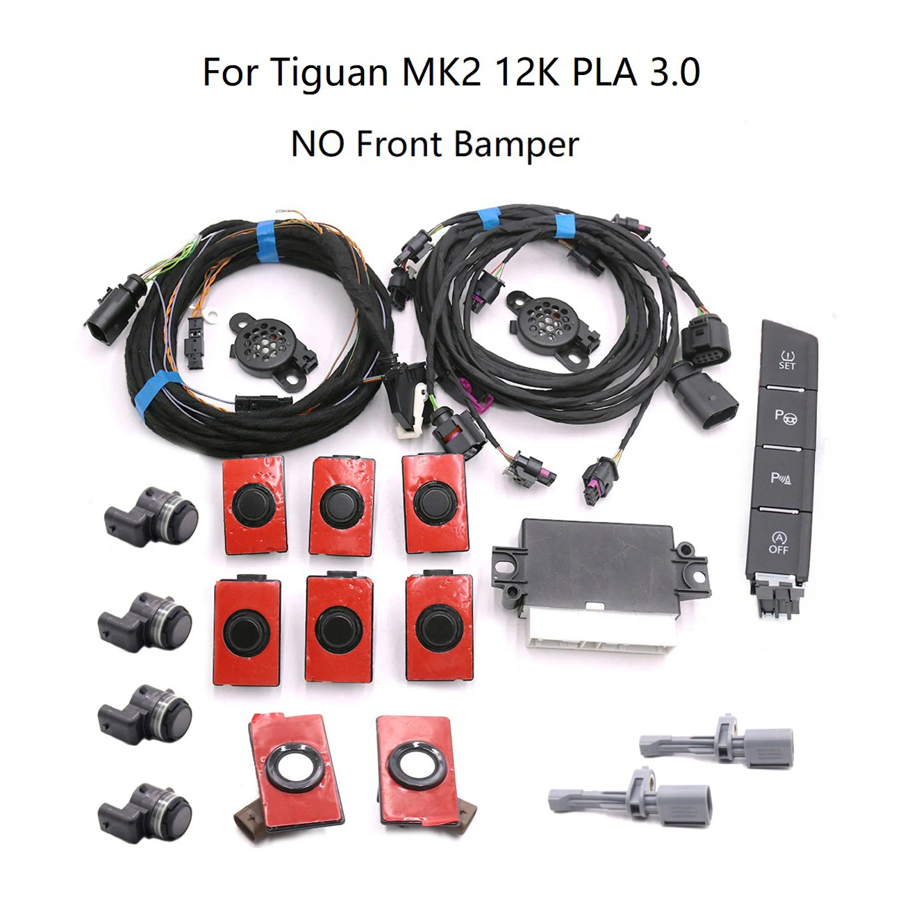 

FOR VW Tiguan MK2 NO Front Bamper Park Pilot Parking Front and Rear Parking Pilot 12K & 4K to 12K PLA 3.0 KIT