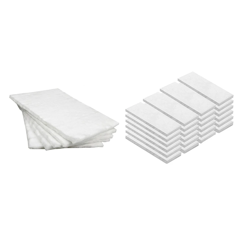 Mecha de lana de cerámica para fogón de mesa, esponja para fogón, núcleo de algodón, mechas de repuesto para chimenea, 8x12 pulgadas, 8x12 pulgadas, 5 uds.