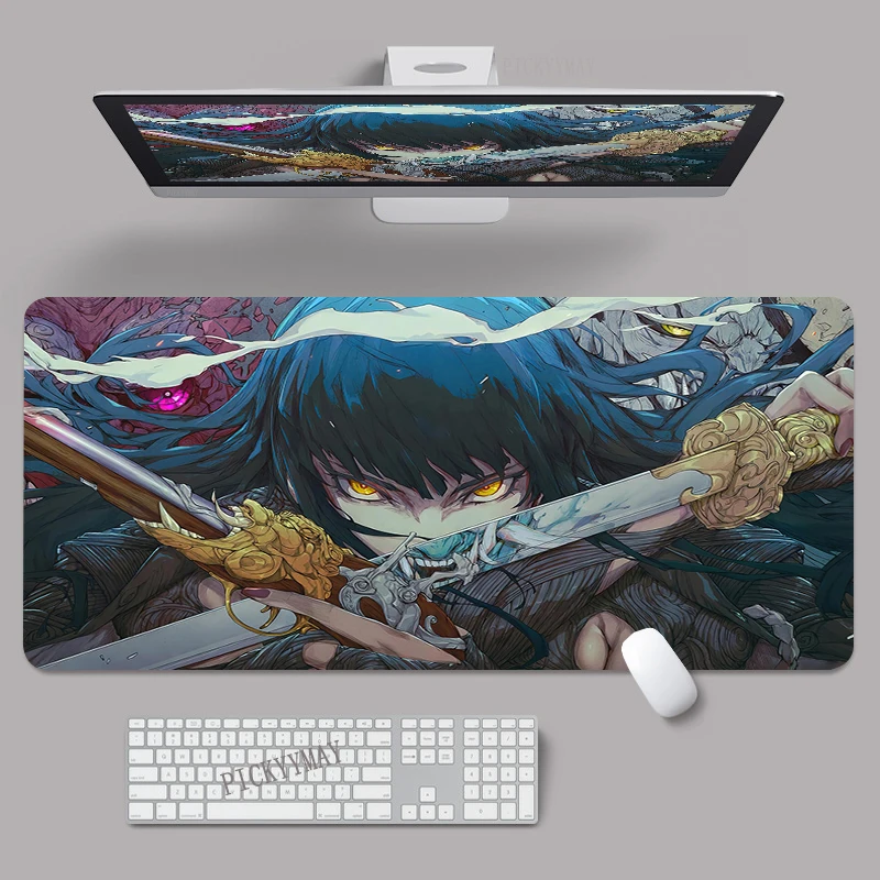 Dragon Element Mouse Pads Oriental Legend  Gaming Mousepads 40x90cm Large Mousepad Gamer Rubber XXXL Mat Company Desk Pad