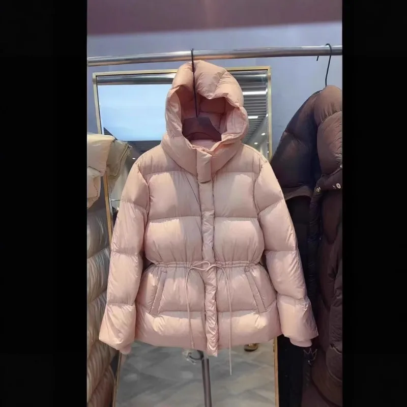Women's Jacket 2026 New Fashion Warm Comfort Casual Jacket Winter Parkas Long Sleeve Hooded Loose Solid Color Tops Women Coat