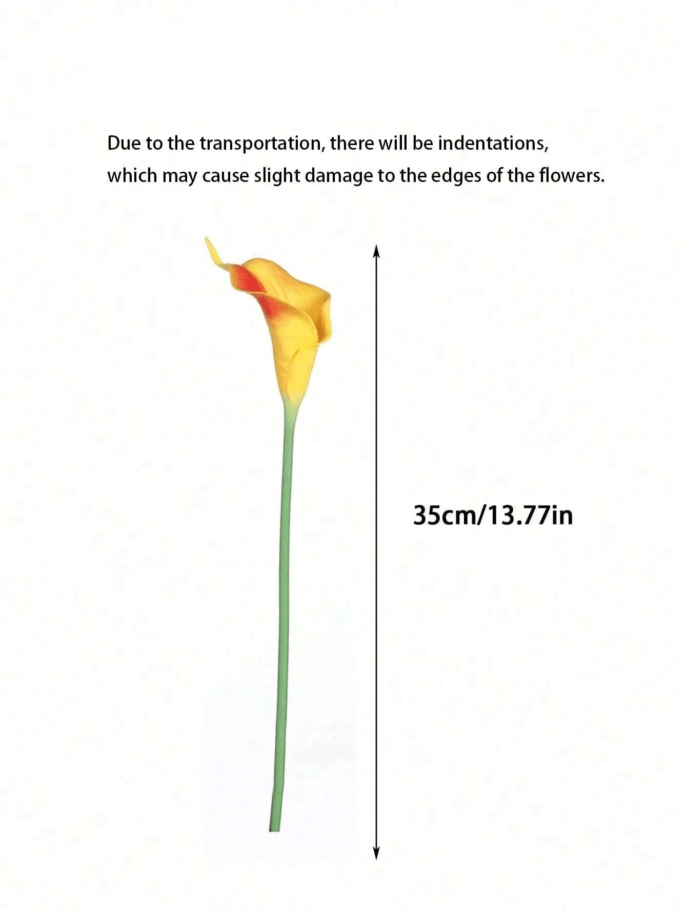 1/2 قطعة باقة زنبق الكالا الاصطناعية اللمس الحقيقي فو زهرة للمنزل الجدول ترتيبات الزفاف الشكر الخريف الديكور #6