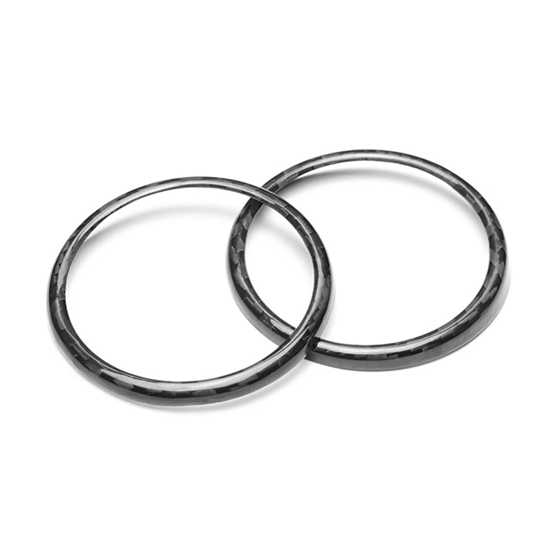 

Carbon Fiber Air Conditioning Button Ring Sticker For Fiat 500 Abarth 595 2012-2023