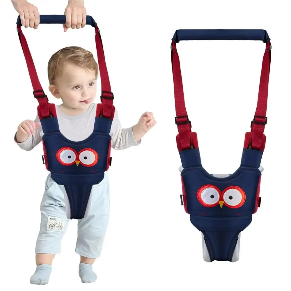 Safety Infant Walker Harness Handheld Breathable Learning Walk Support Assist Trainer Adjustable Non-slip Toddler Assistant Belt
