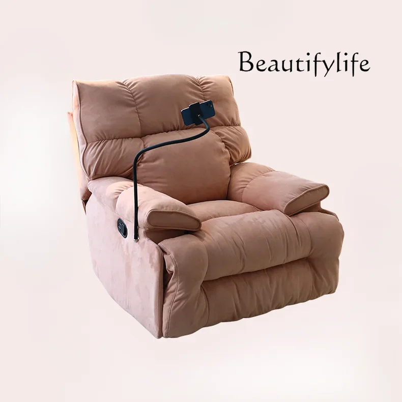 

Multifunctional Lazy Sofa Living Room Electric Single Cloud Sleeping Fabric Rocking Chair home accessories