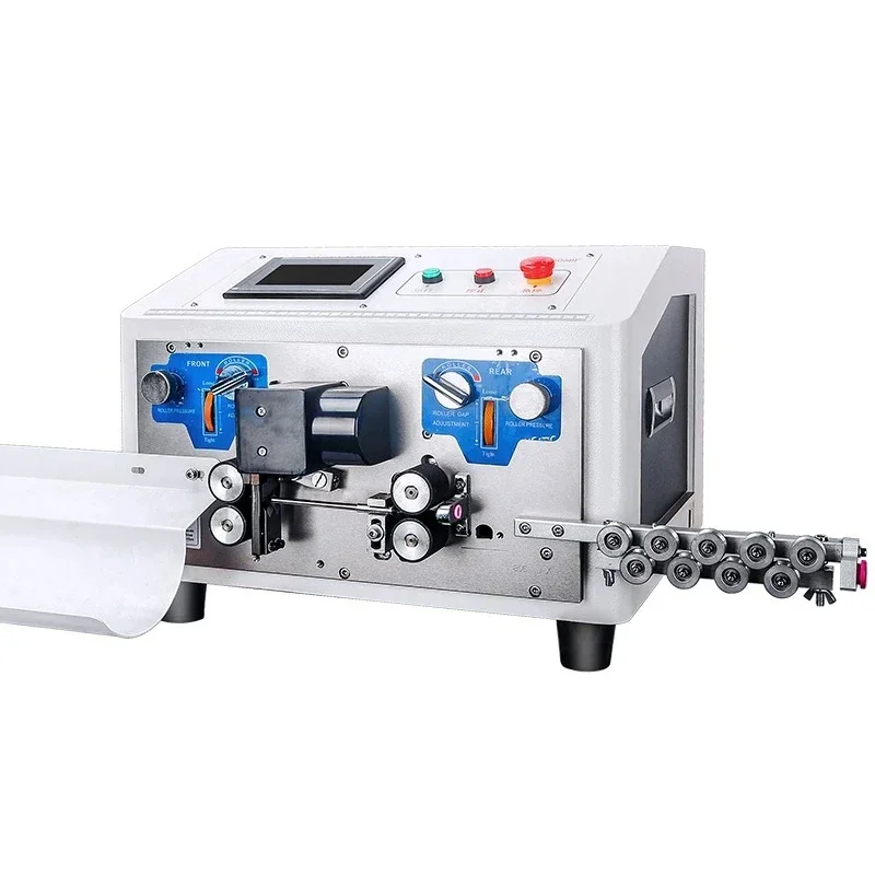 newFully automatic computer wire stripping machine, stripping and cutting machine, the inside and outside of the sheath line are