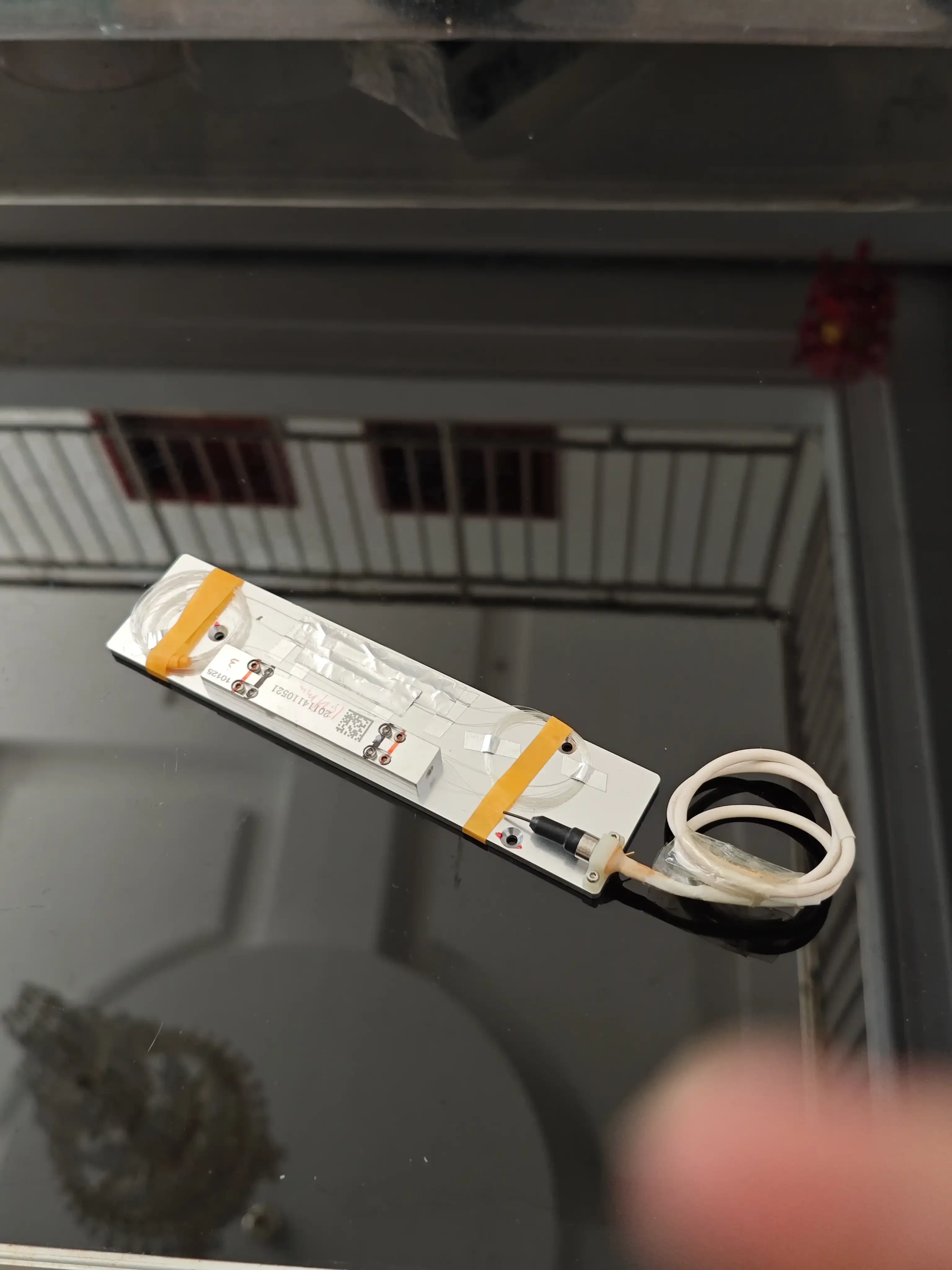 Disassembly of the red light ribbon fiber adapter for 3000w laser