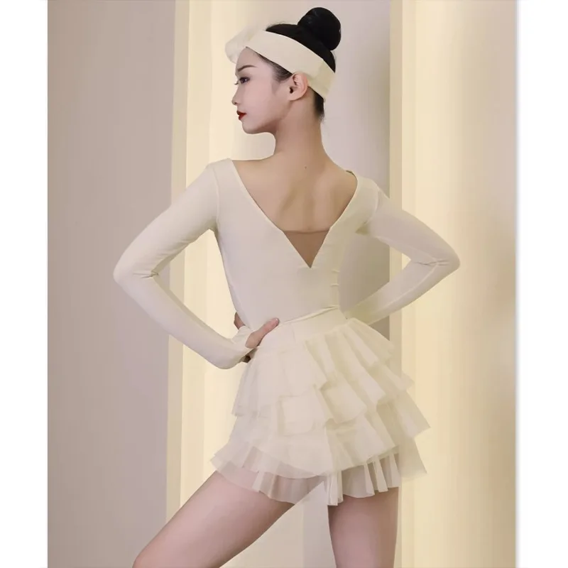 

Customized Latin Dance Skirt Girls' Practice Outfit Performance Costumes Suit Set Ballroom Dance Competition Dresses for Women