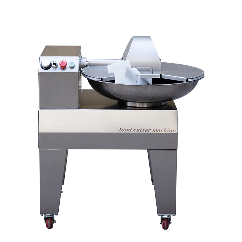 

Commercial Industrial Meat Grinder Chopper Bowl Cutter Vegetable Slicer Shredder Onion Cutter High-speed Mixer