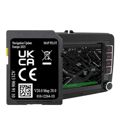 A213 V20 32GB GPS Navigation Europe for Mercedes C-class W205 2015 Map SD Card
