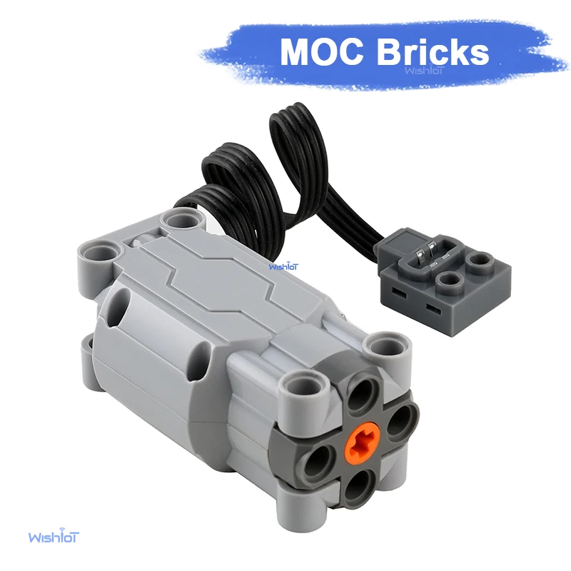 1/4/8PCS Nuevo Motor L Mejorado 88003, Bloques de Construcción con Funciones de Potencia, Juguetes de Modificación de Potencia para Modelos de Coches Técnicos MOC