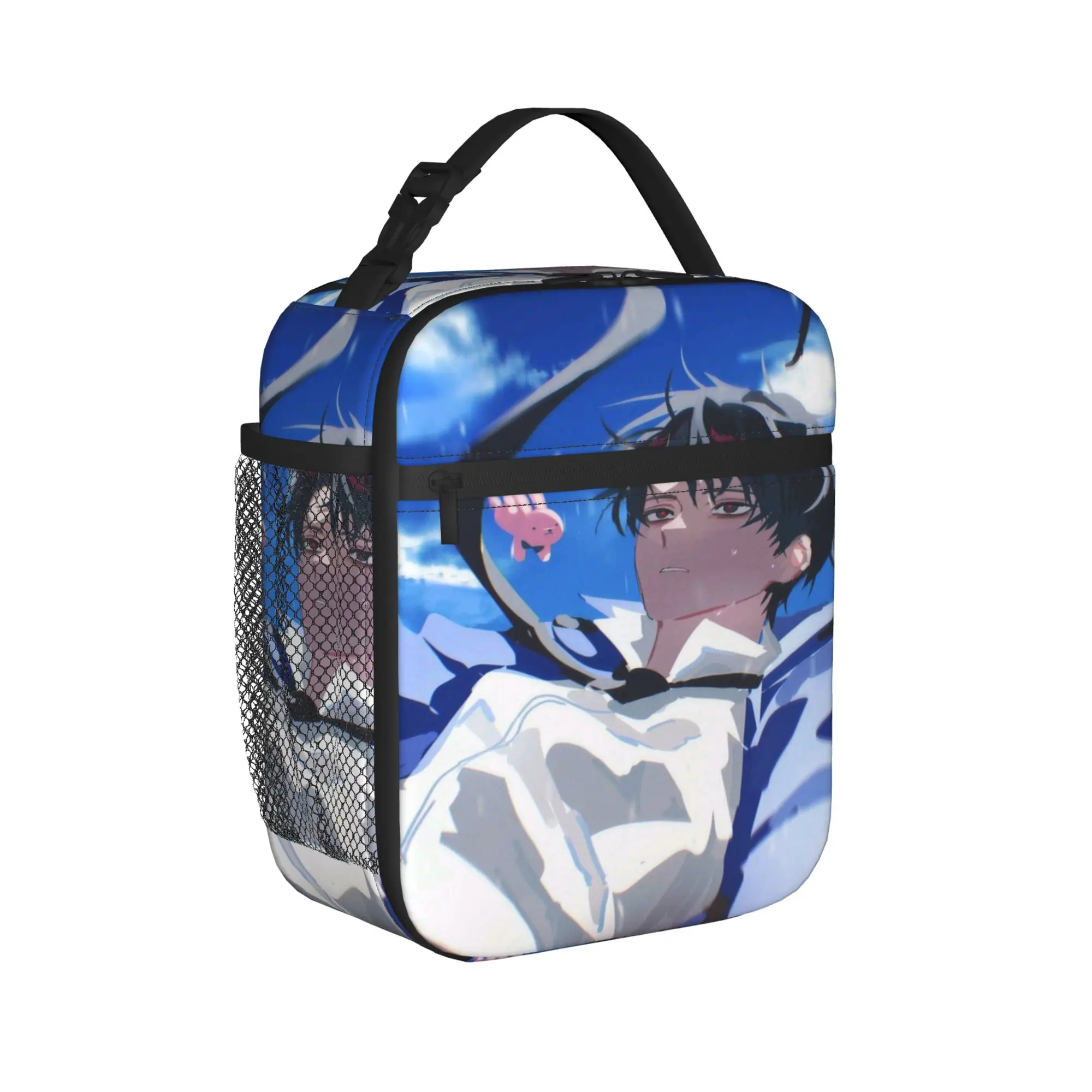 K-Kim S-Soleum Novel GSGW anime Lunch Bag  Casual Lunch Box For Girls Office Portable Cooler Bag Oxford Print Thermal Lunch Bags