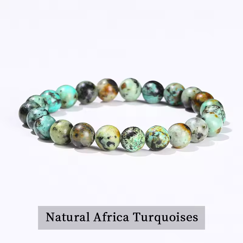 JD Natural Stone Beads Bracelet Amethyst Tiger Eye Crystal Quartz Agate Gem Beads Bangles Women Men Reiki Healling Jewelry Gift - Image 43