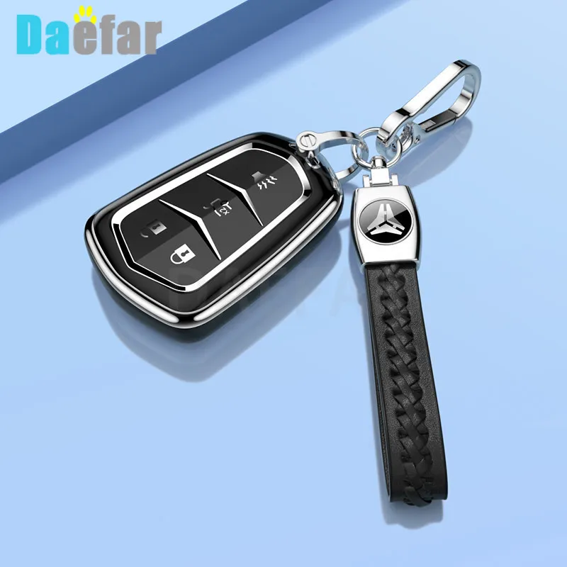 Funda Protectora de TPU para Llave de Coche Cadillac ATS-L XTS XT5 CTS CT6 ATS 28T SRX Escalade 2015, Accesorios para Control Remoto