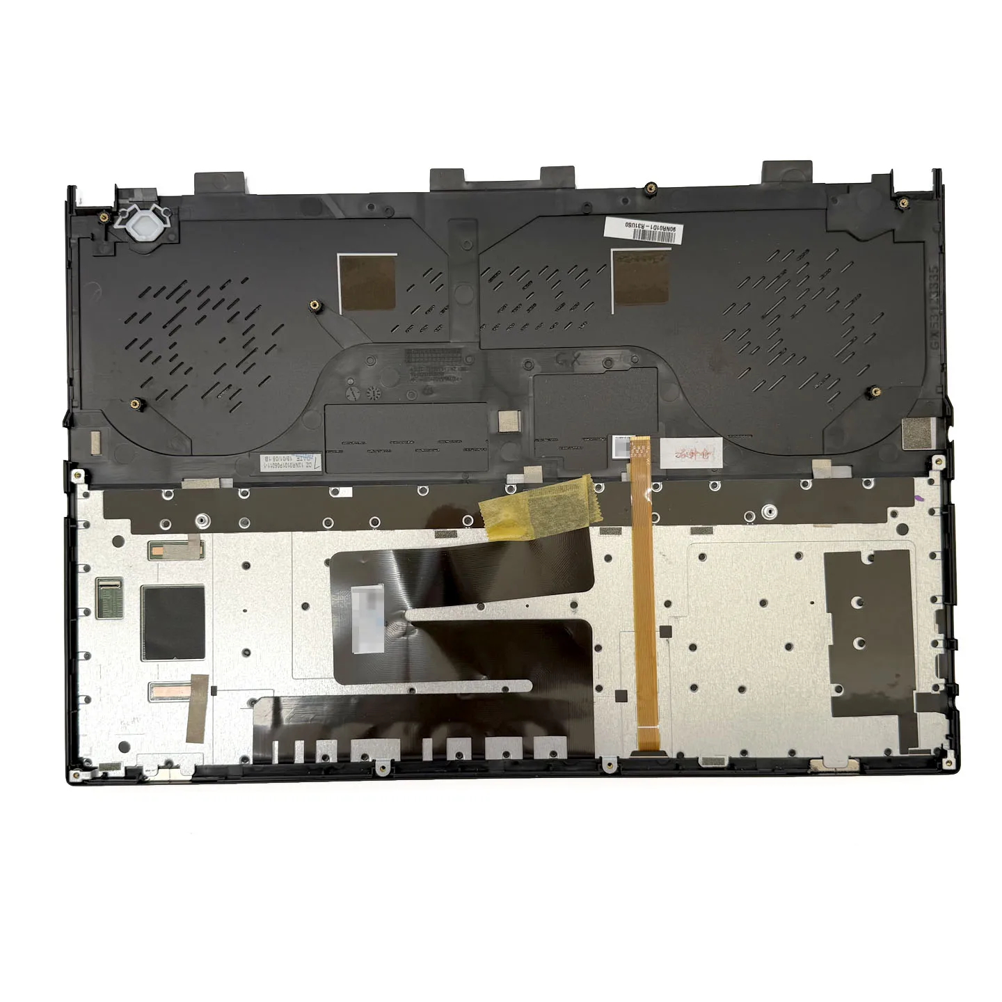 Immagine 7: Per tastiera laptop Ice Blade 3/3S Gx531Gv Gx531Gw Rog Zephyrus S Gx531, scocca C, touchpad, cornice, accessori, parti, tasti, staffa