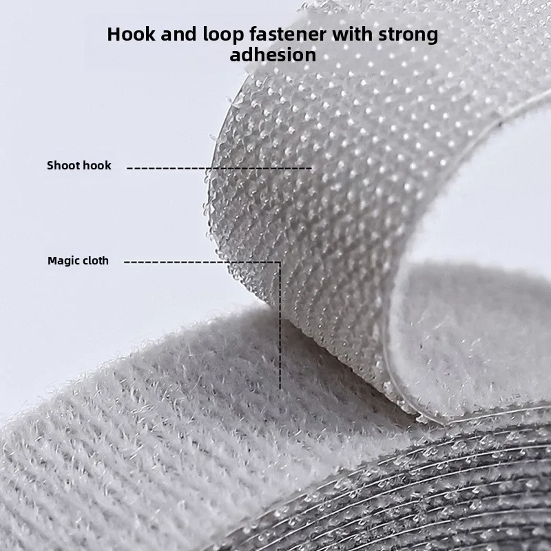 Reusable Cable Ties Cord Organizer Straps for Desk Computer Wire Management Adjustable Length Multi Purpose