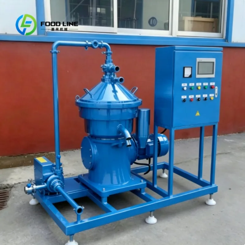 High Speed Milk Cream Separator Machine Dairy Processing Equipment for Milk Fat Extraction