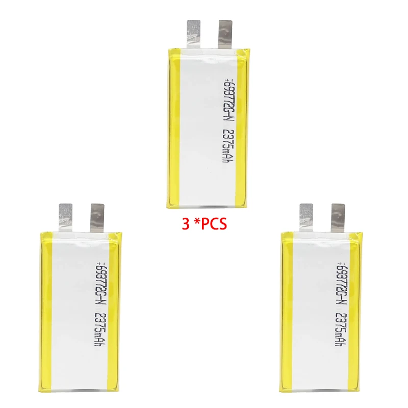 New 3.85V 2375mAh Li-Polymer 693772 703773 Cell Drone Battery