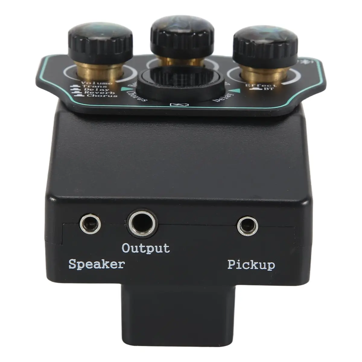 popop Guitar Pickup Classical Guitar Pickup Vibration Pickup BT Accompaniment Resonance Pickup 3-Band EQ Equalizer Acoustic