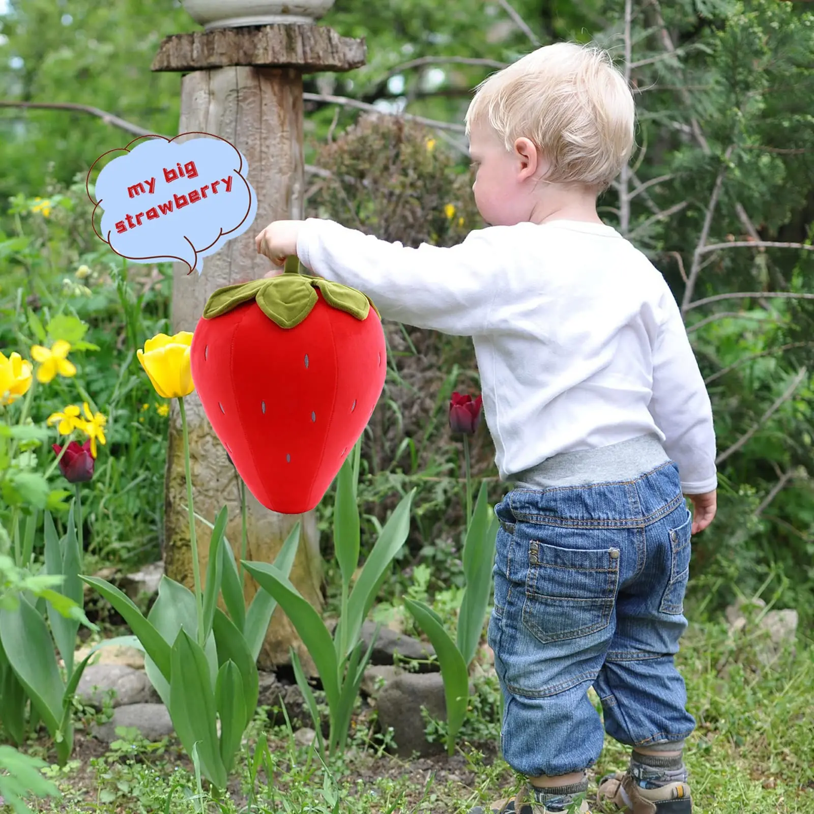 2023 4 Stil 25cm niedlichen Obst Kinder Kissen gefüllt Erdbeer Plüsch Kissen super weiche Mädchen Kissen Kissen Sitz für Kinderspiel zeug