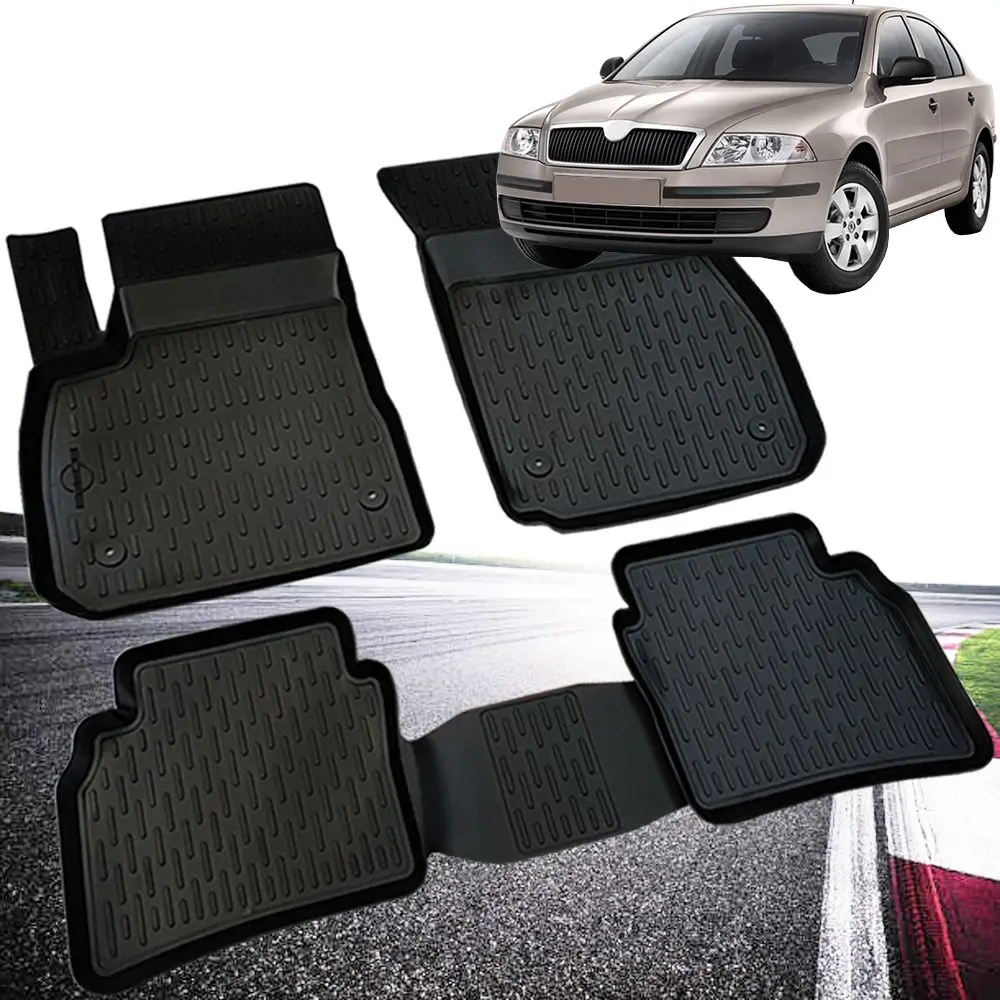 For Skoda Octavia Doormat 3D Pool 2005 2012 BOSSE