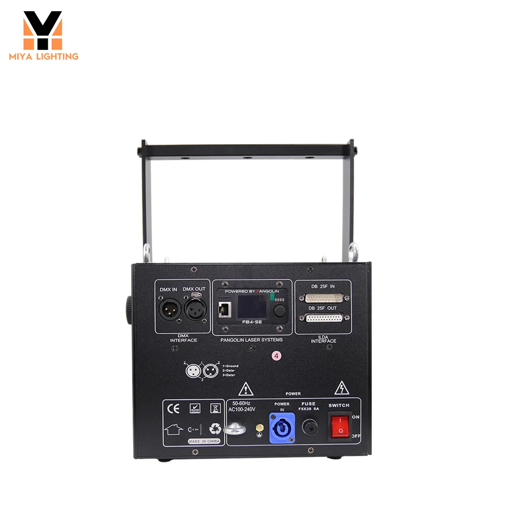 Dj Party disco wedding concert 10W laser Pangolin FB4 Full Color multi Patterns ilda dmx Control Laser Light