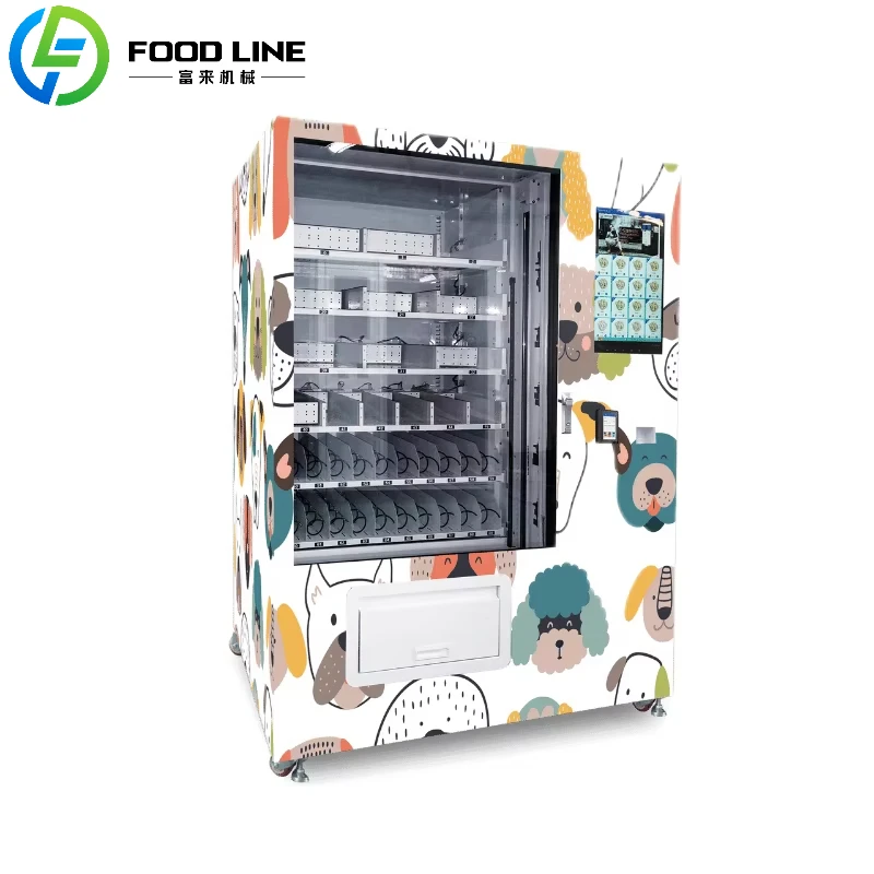 

Индивидуальный беспилотный розничный магазин для зоомагазина, закуски, игрушки, шампунь, продажа, торговый автомат для мытья домашних животных на продажу