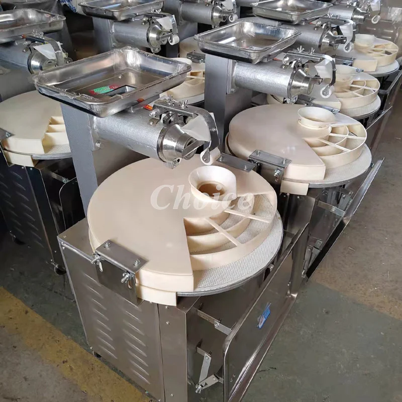 High Capacity Dough Divider And Molding Machine For Sale/60-100g Steam Bun Divider Cutting Rolling Maker For Food Industry