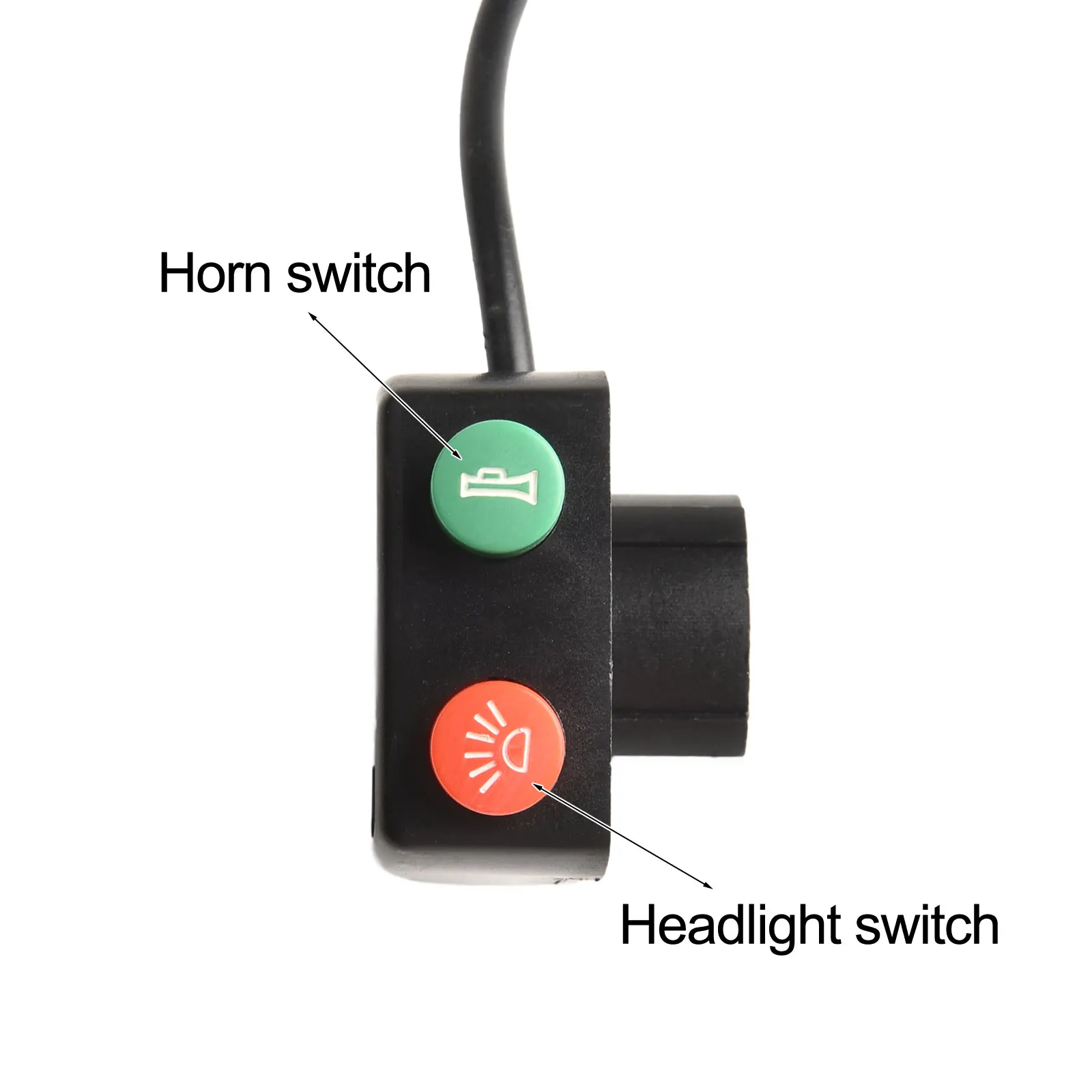 Motorcycle ATV 22mm Handlebar Horn And Headlight Combination Switch Button Motor Switches Turn Signal Replacement Accessories