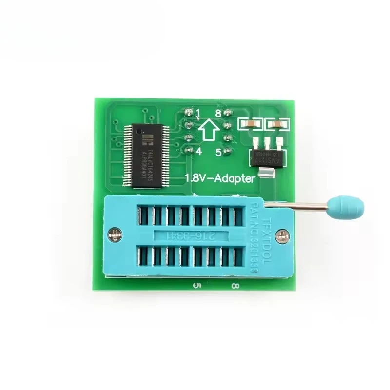 SOP8 DIP8 1.8V adapter for Iphone or motherboard 1.8V SPI Flash W25 MX25 use on programmers TL866CS TL866A EZP2010 EZP2013 CH341